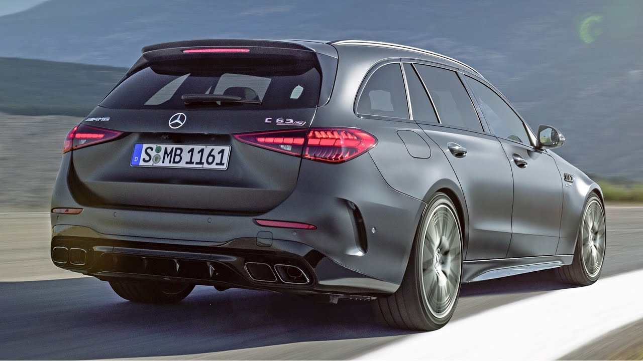 2023 Mercedes-AMG C 63 S E PERFORMANCE Estate | Exhaust Sound, EV Mode, Exterior & Interior