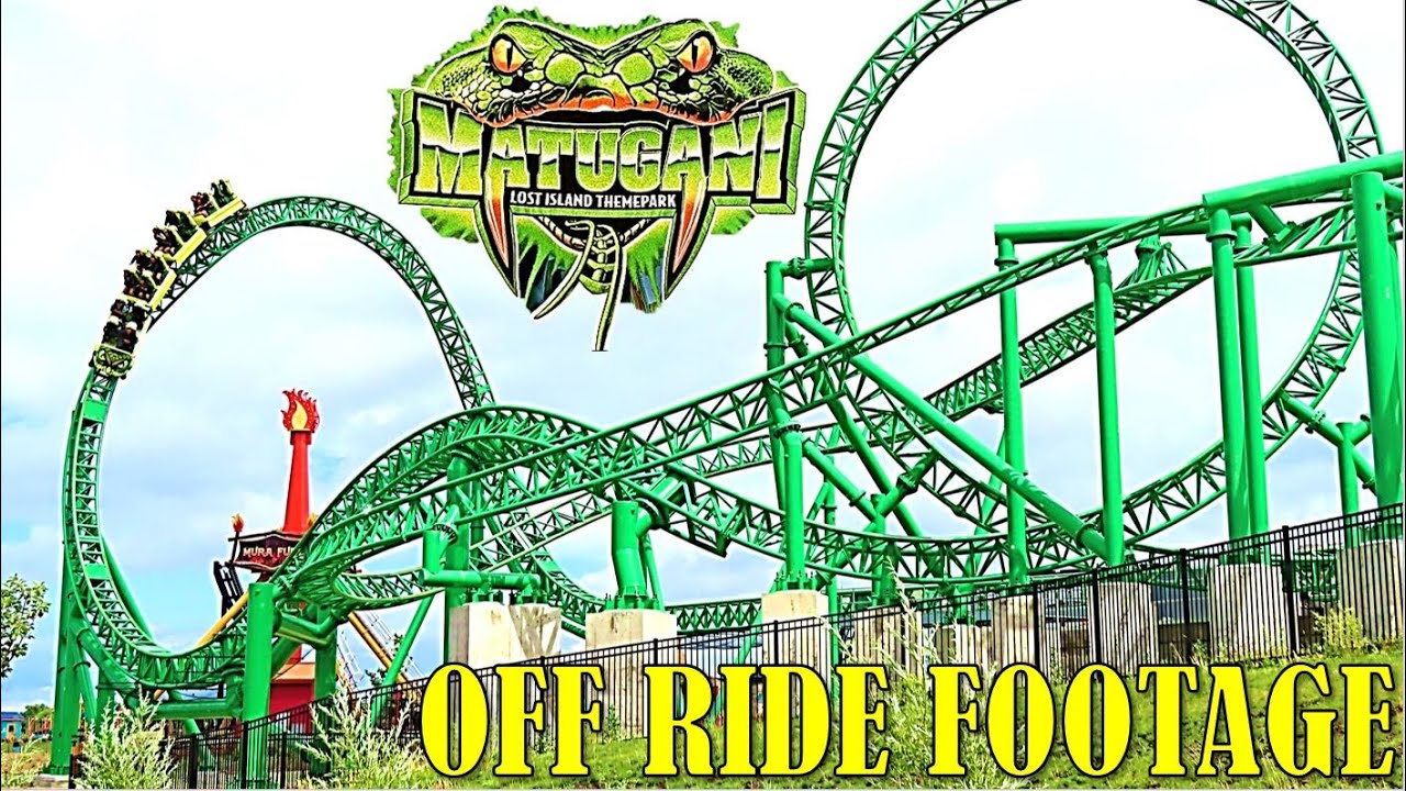 Matugani at Lost Island Off-Ride Footage (No Copyright)