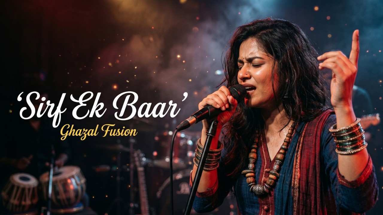 Sirf Ek Baar.. | Mera Ishq Tujhe Pukaare... | A Ghazal Fusion for Desperate Hearts ✨