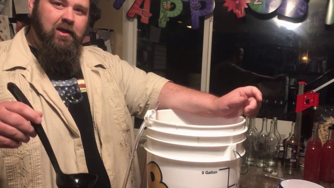 How to make Vikings Blood Mead. Cherry Mead with Clover Honey
