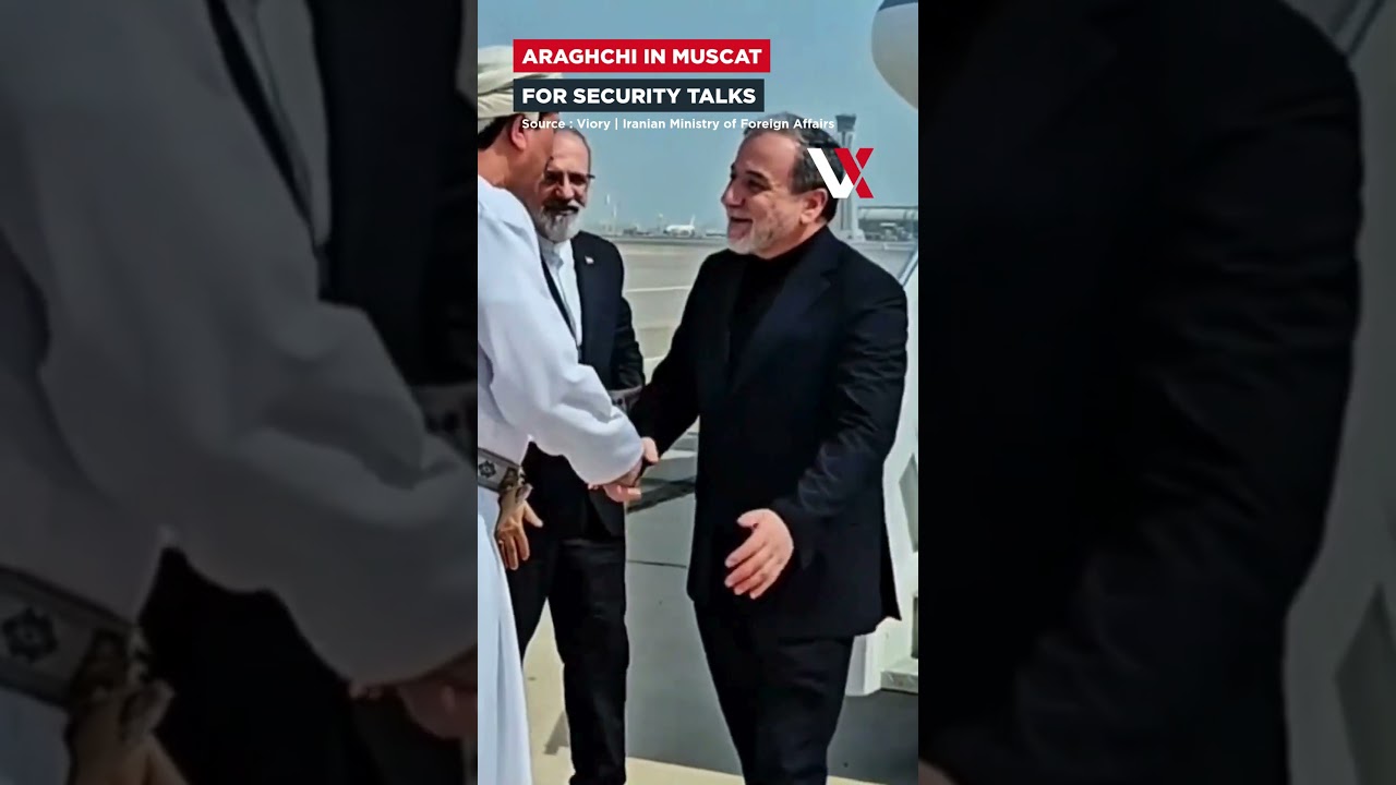 Araghchi Lands In Muscat For Security Talks After Fresh Iran-US Escalation | VERTEX