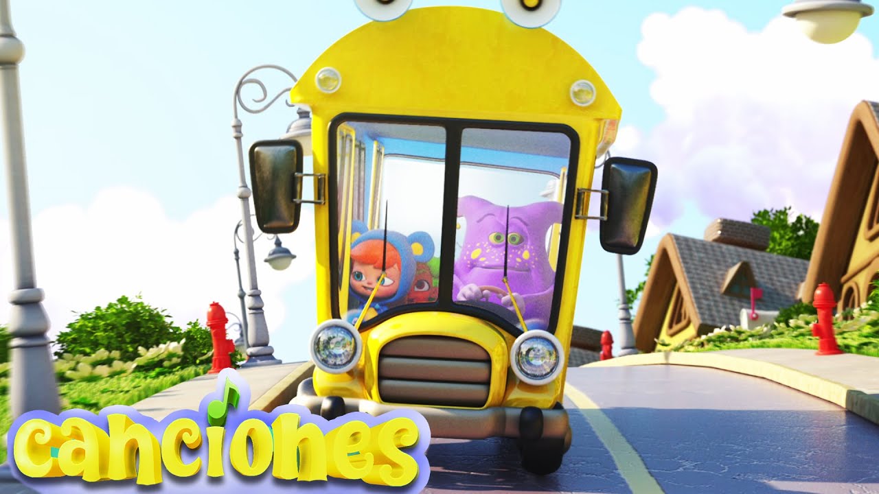 Las ruedas del autobús - Rimas y canciones infantiles | LooLoo