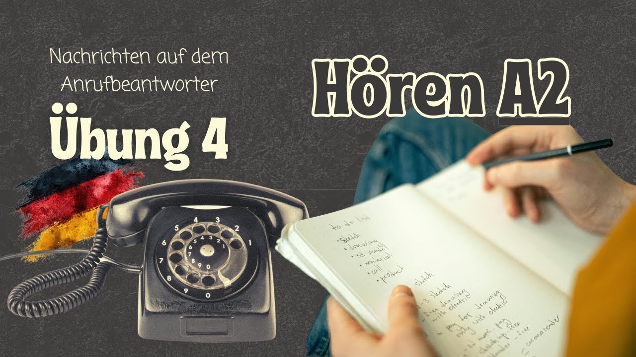 Testtrainer Hören Niveau A2 - Übung 4