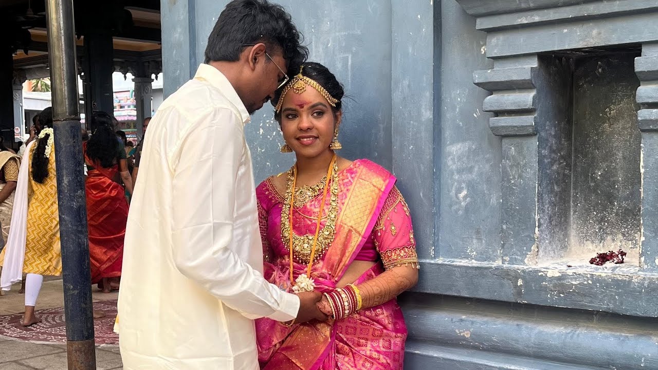 Vinith & Gowri Marriage 💗✨ #lovely #couple 