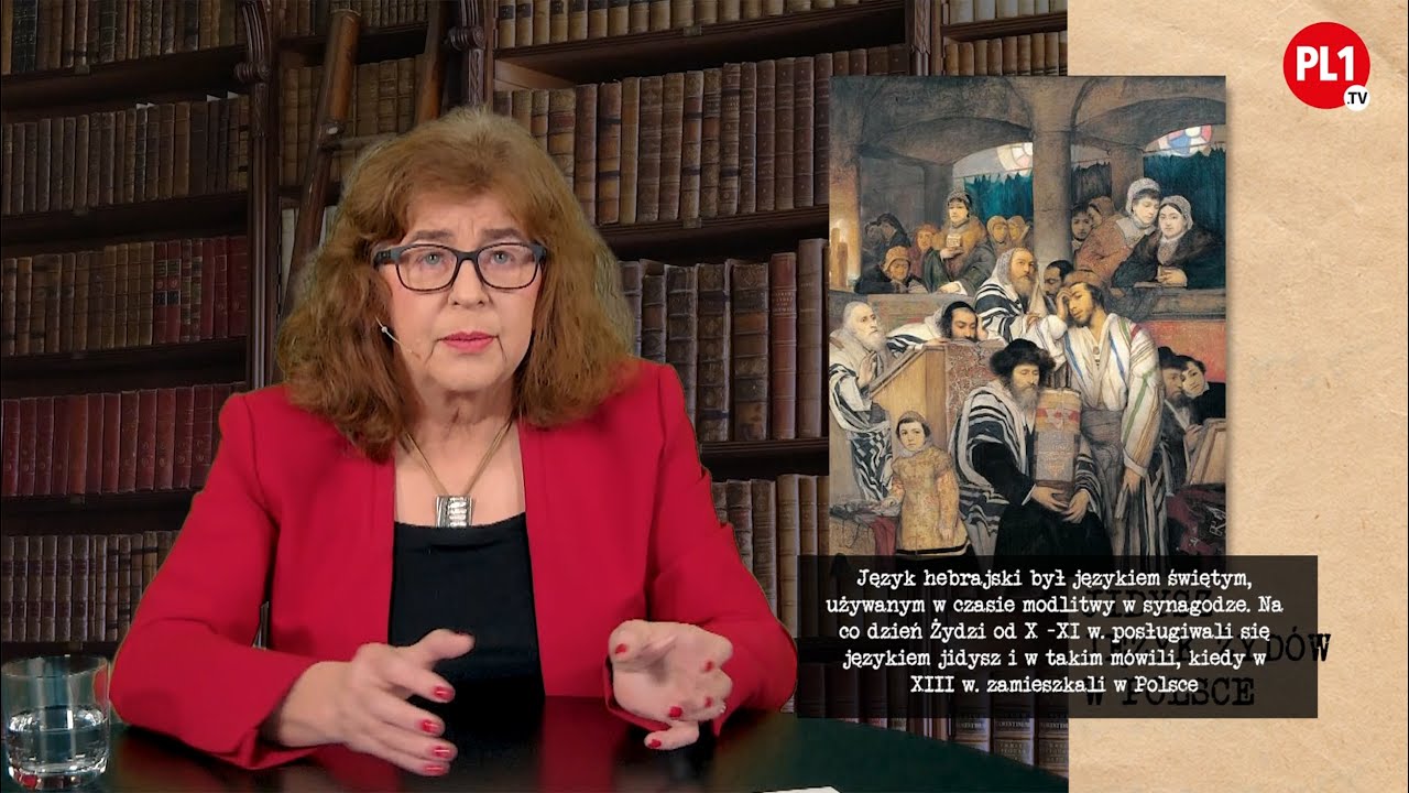 [dr Ewa Kurek]  - ODC. 2 - Jidysz język Żydów w Polsce | PL1.TV