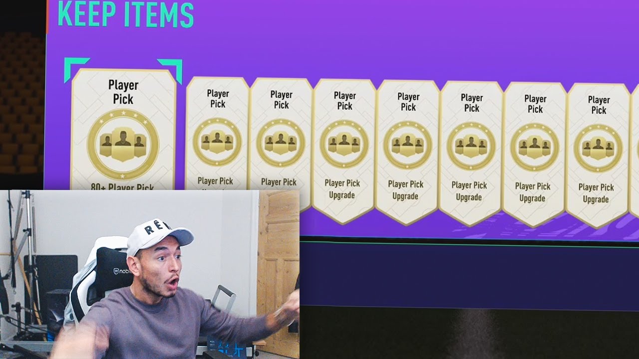OMFG WE OPENED 100 x 80+ PLAYER PICK PACKS!!! (FIFA 21)
