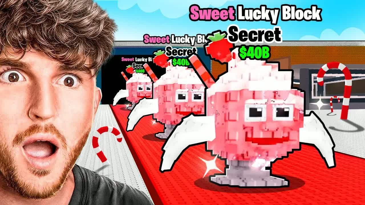CaylusBlox! I Opened 100 DESSERT LUCKY BLOCKS