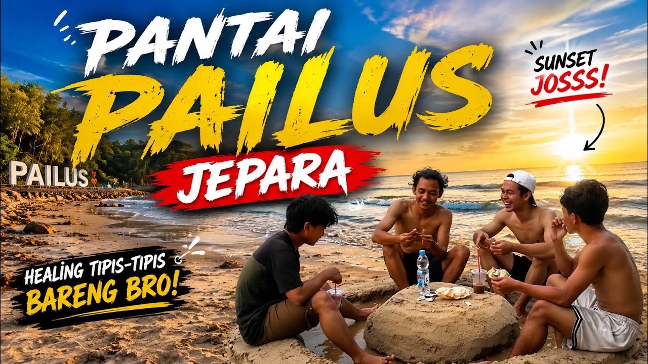 Pantai Pailus Jepara 🌊 || Edisi mblusuk - mblusuk || #NDUVLOG