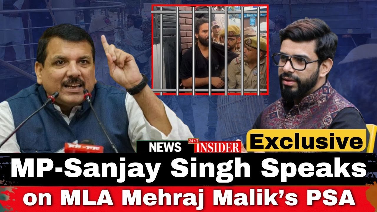 #Exclusive Interview: AAP MP Sanjay Singh speaks on MLA Mehraj Malik's PSA Row 