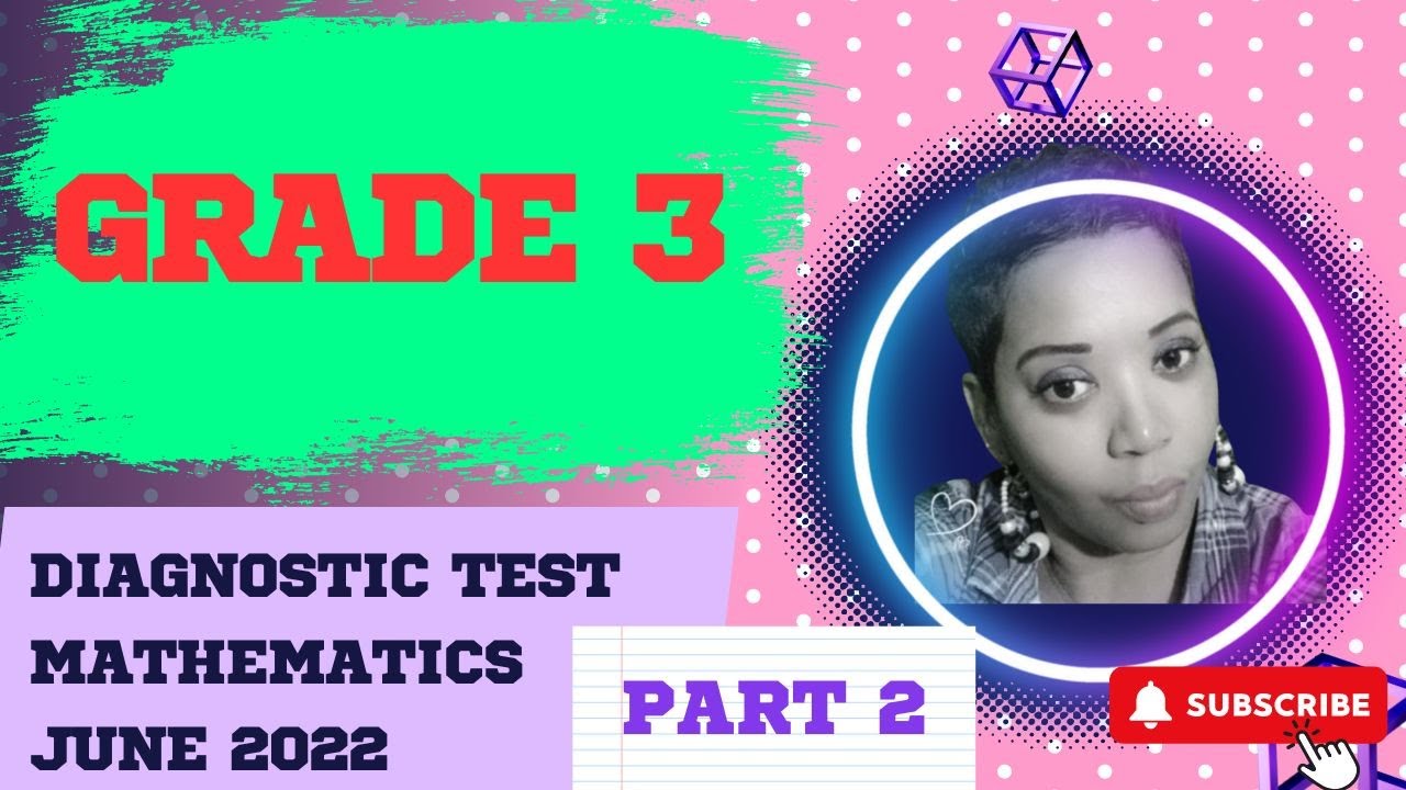 Jamaican Grade 3 Mathematics Diagnostic Test June 2022 (Part 2) | Past Paper Review