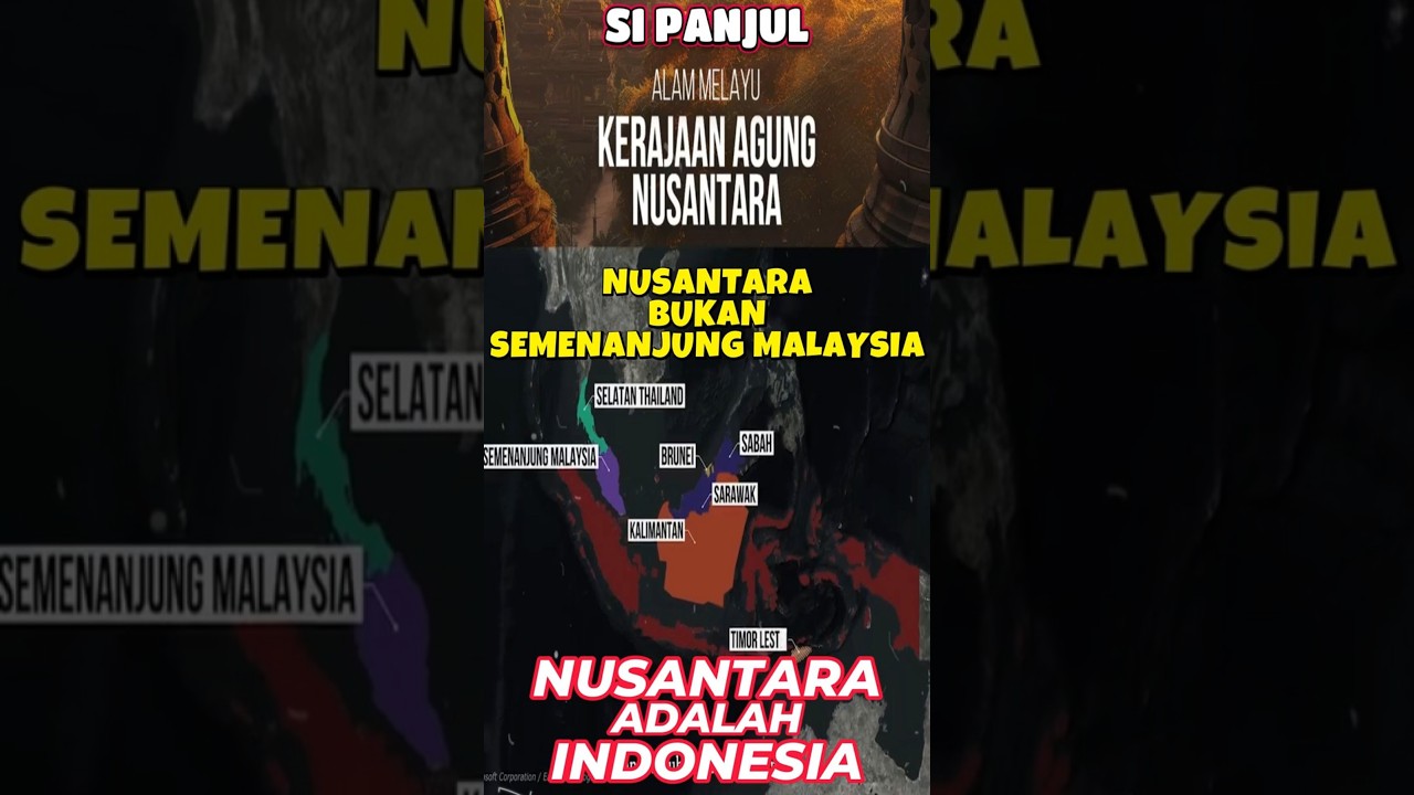 Nusantara Adalah Indonesia #nusantara #indonesia #sipanjul #malaydesh #malaysia #laguviral