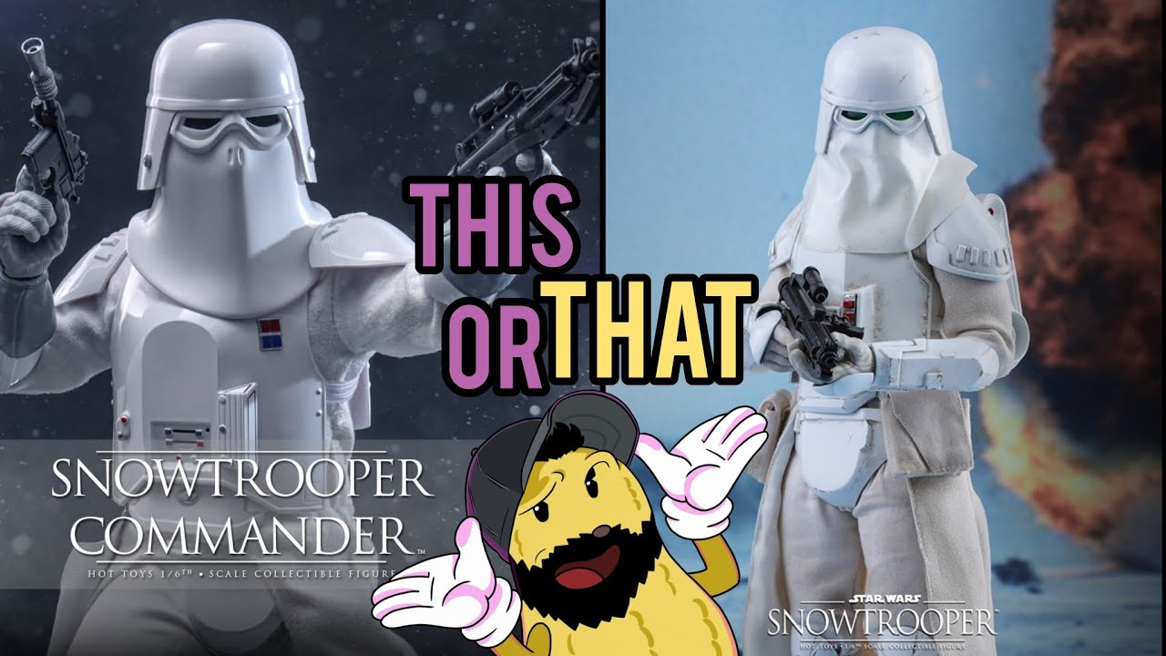 HOT TOYS SNOW TROOPER COMMANDER VS SNOW TROOPER | THIS OR THAT... OR BOTH??