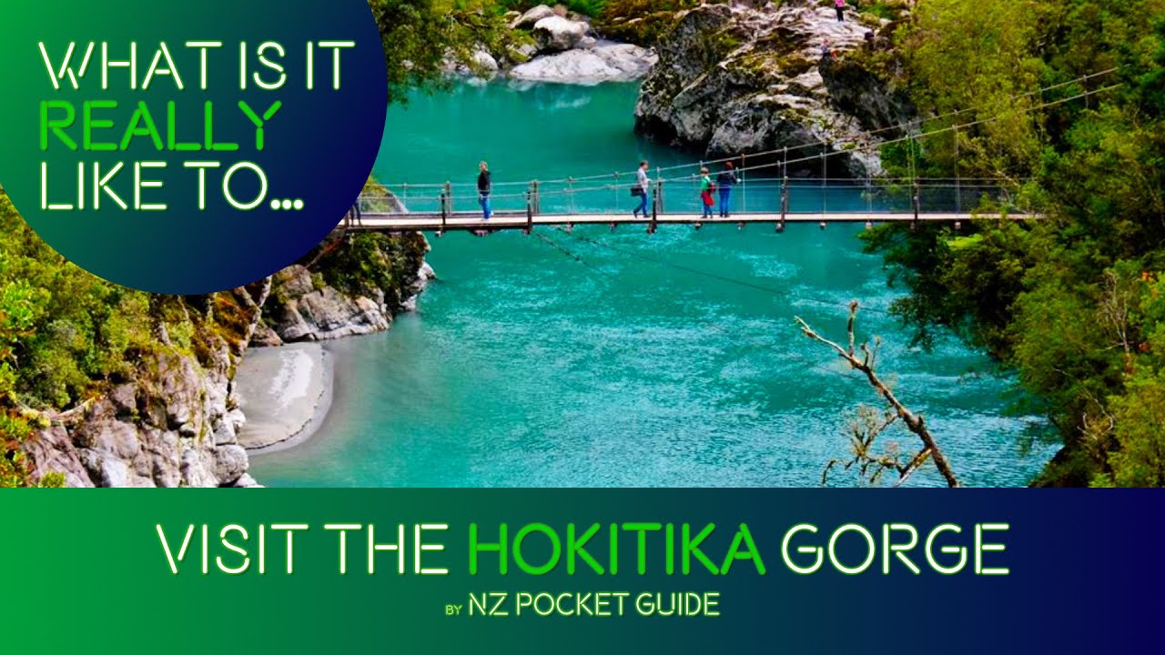 💙 The Hokitika Gorge Walk: What is it REALLY like?!