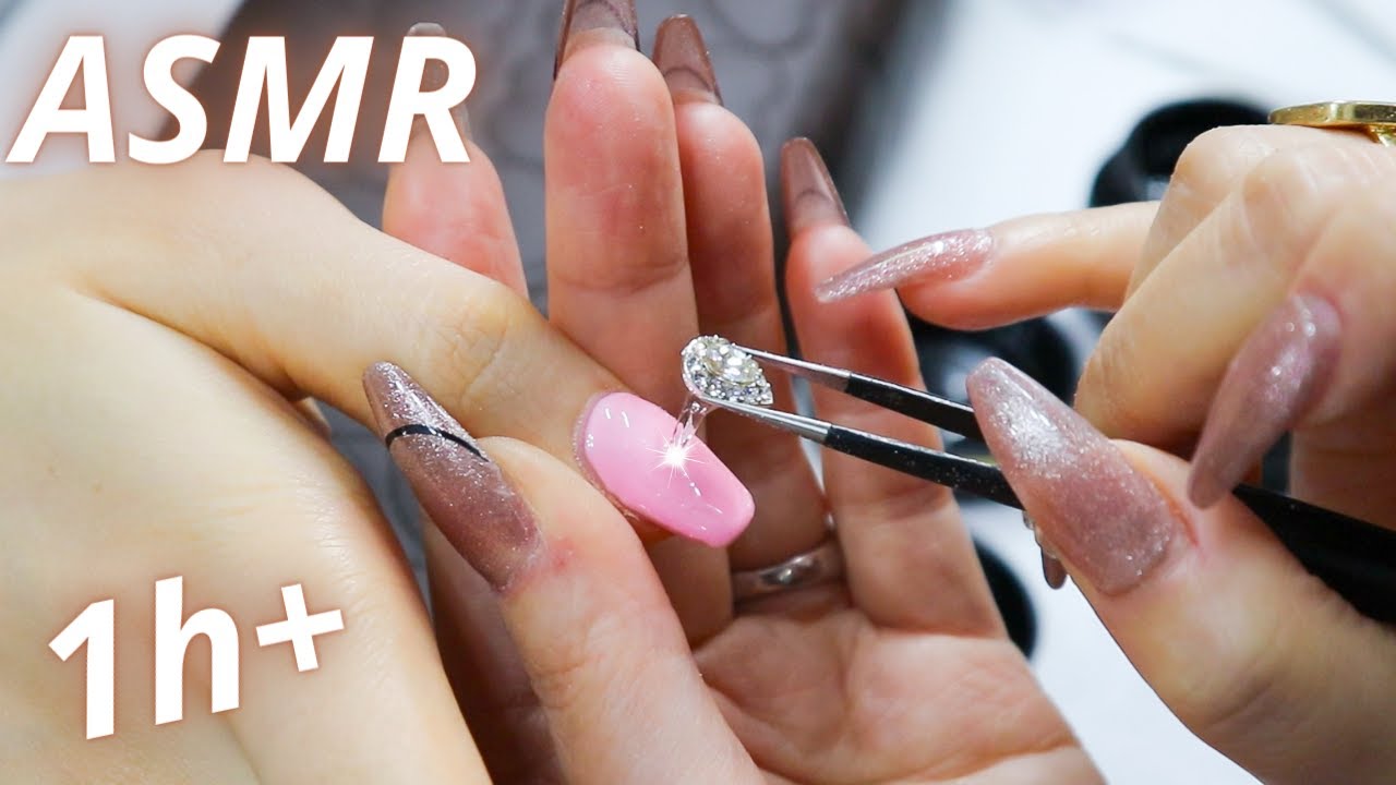 ASMR The most COMFORTABLE Real Nail Salon (Soft Spoken, Long version)