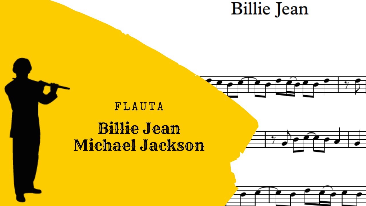 Billie Jean - Sheet Music Flauta