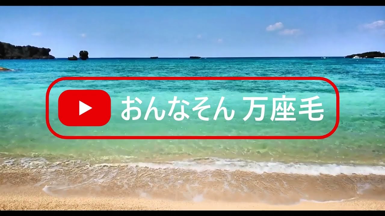【沖縄 恩納村 万座毛映像】約100秒の空中散歩 スカイクォーク 美しい海に癒されましょう[Okinawa Onna Village Manzamo  Drone Footage]