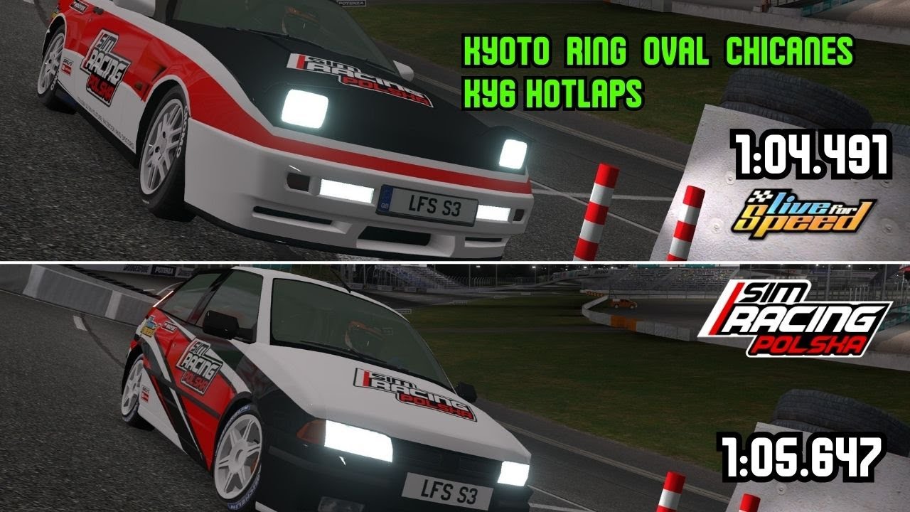 Live For Speed Hotlap Kyoto Ring Oval Chicanes #xrg #xfg #hotlap #racing #race #gtithursday #simagic