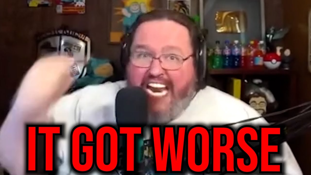 Boogie2988 имитирует сердечный приступ в прямом эфире