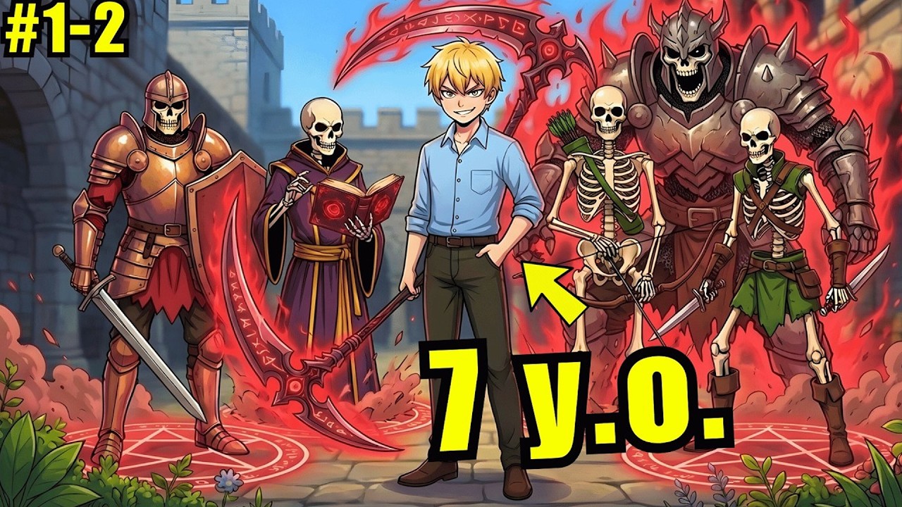 The Strongest Skeleton King Started Over as a Child! | Manhwa Recap