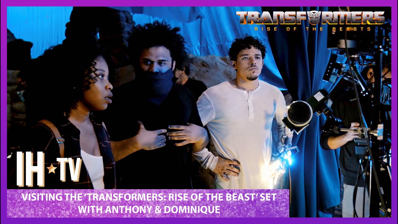 Anthony Ramos & Dominique Fishback Go Behind The Scenes of 'Transformers: Rise of the Beasts'