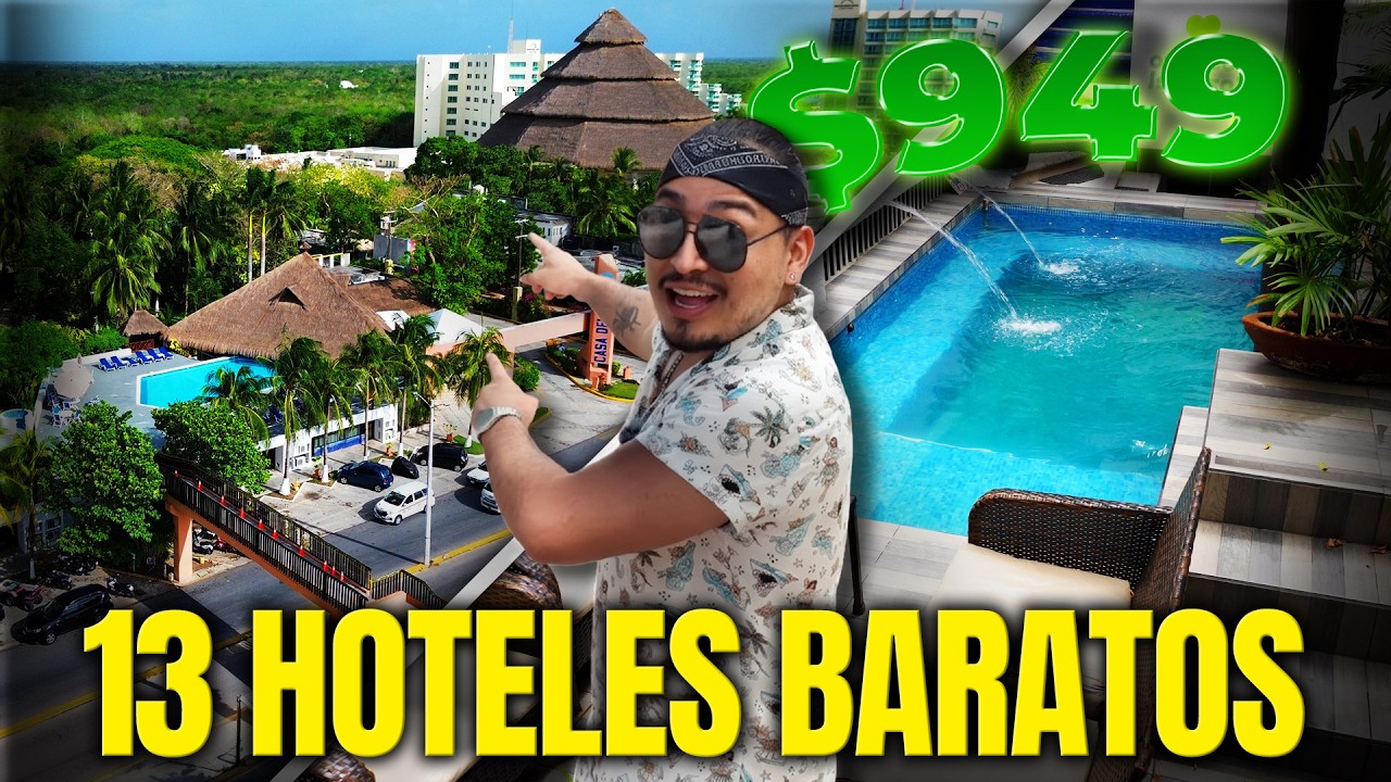top HOTELES en COZUMEL MÁS BARATOS Y BONITOS ¿VALEN LA PENA?   #cozumel #hoteles