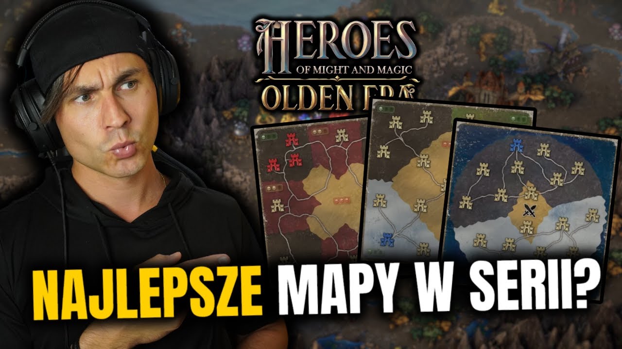 Szablony Map w Heroes Of Might and Magic Olden Era wyglądają świetnie!
