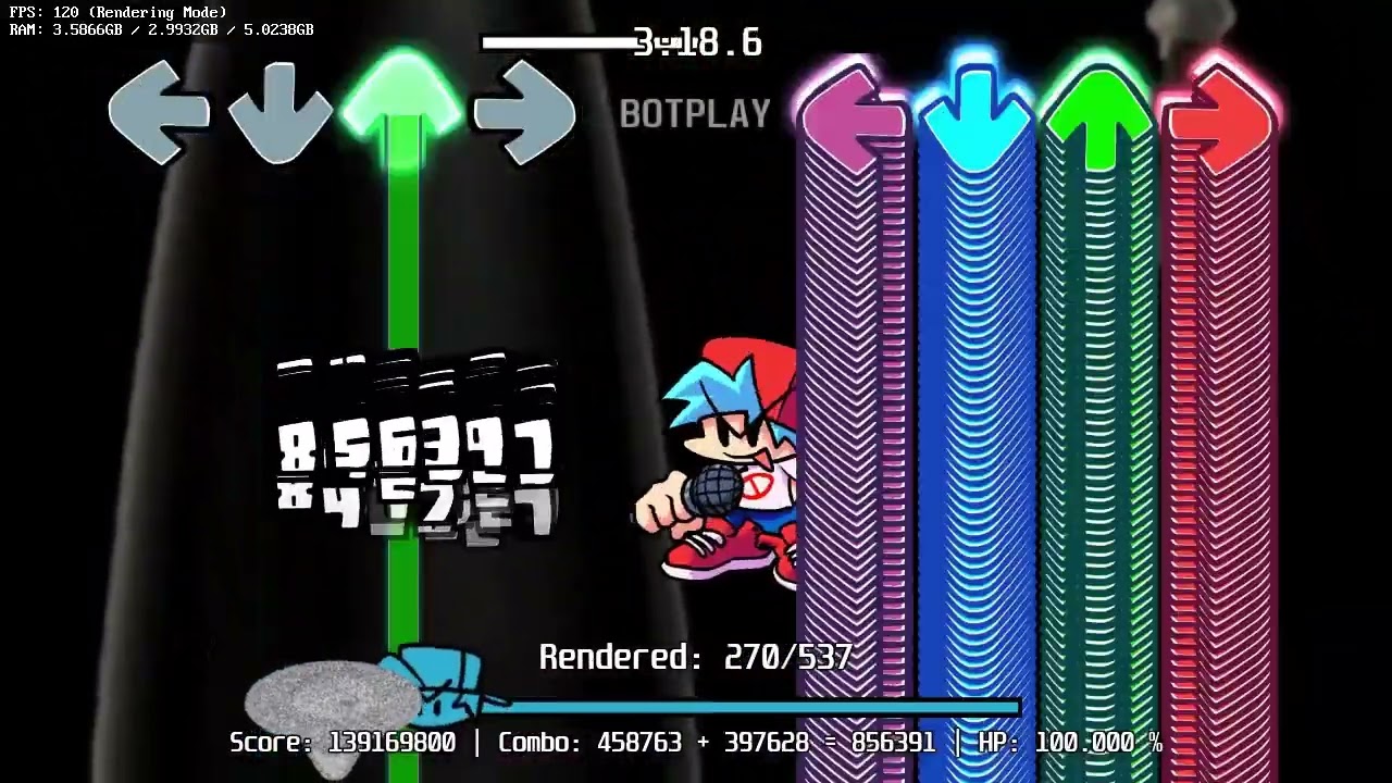 FNF - UNDERWORLD CHART (2.3M NOTES)