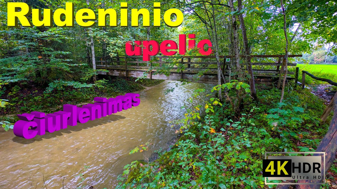 Vandens Tėkmės Garsas - Rudeninio Upelio Čiurlenimas