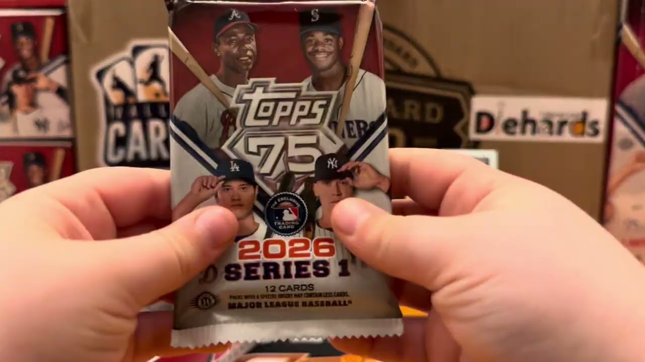 Orange HOFer auto!! - 2026 Topps Series One Hobby (plus Black /75) Box from Valley Cards #mlbcards