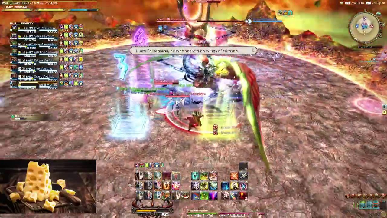 FFXIV | E6S (Eden's Verse: Furor Savage) | OT WAR PoV | FINEs