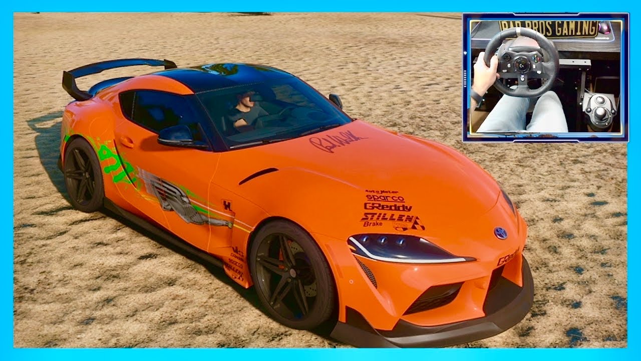 Forza Horizon 5 Toyota Supra MK5 | Logitech G29 Steering Wheel (G920)