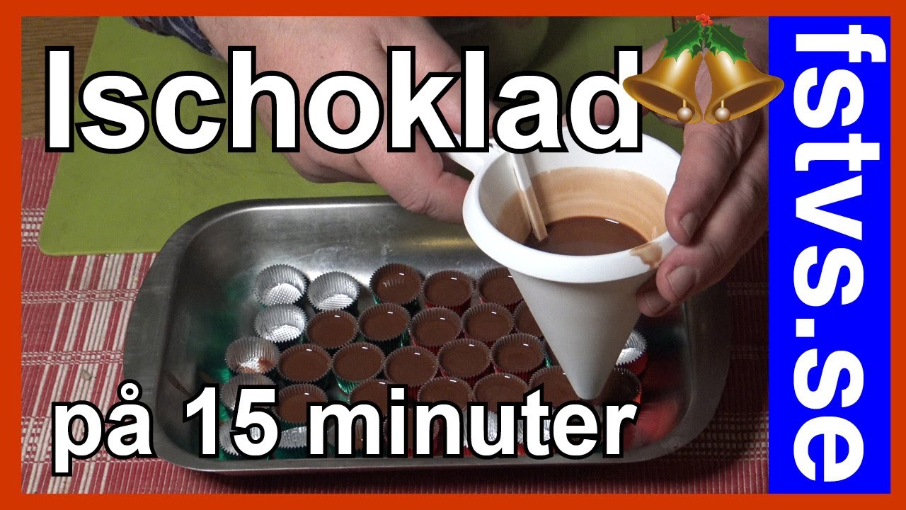 Ischoklad – gott men odrygt julgodis på 15 minuter