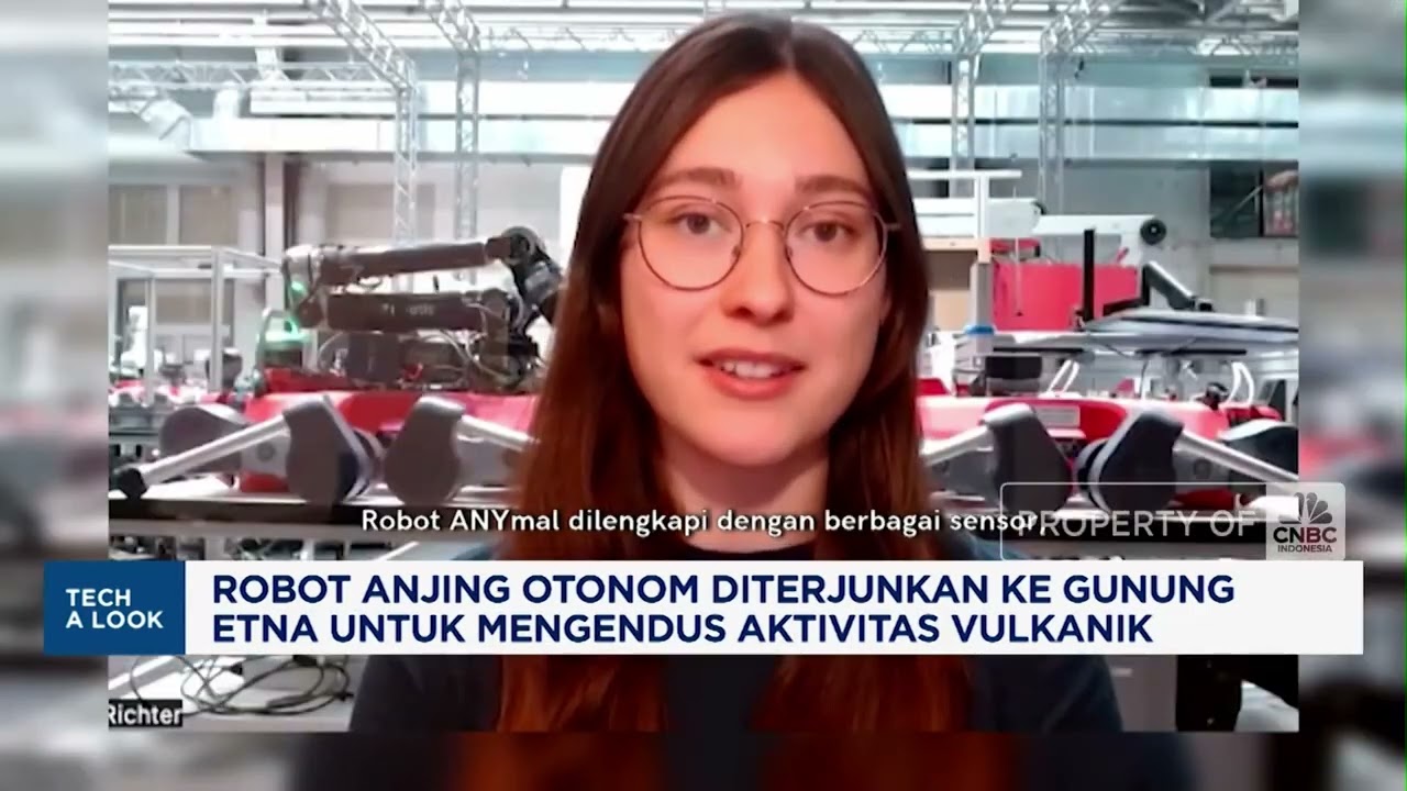 Uji Aktivitas Vulkanik, Robot Anjing Otonom Diterjunkan ke Gunung Etna Italia
