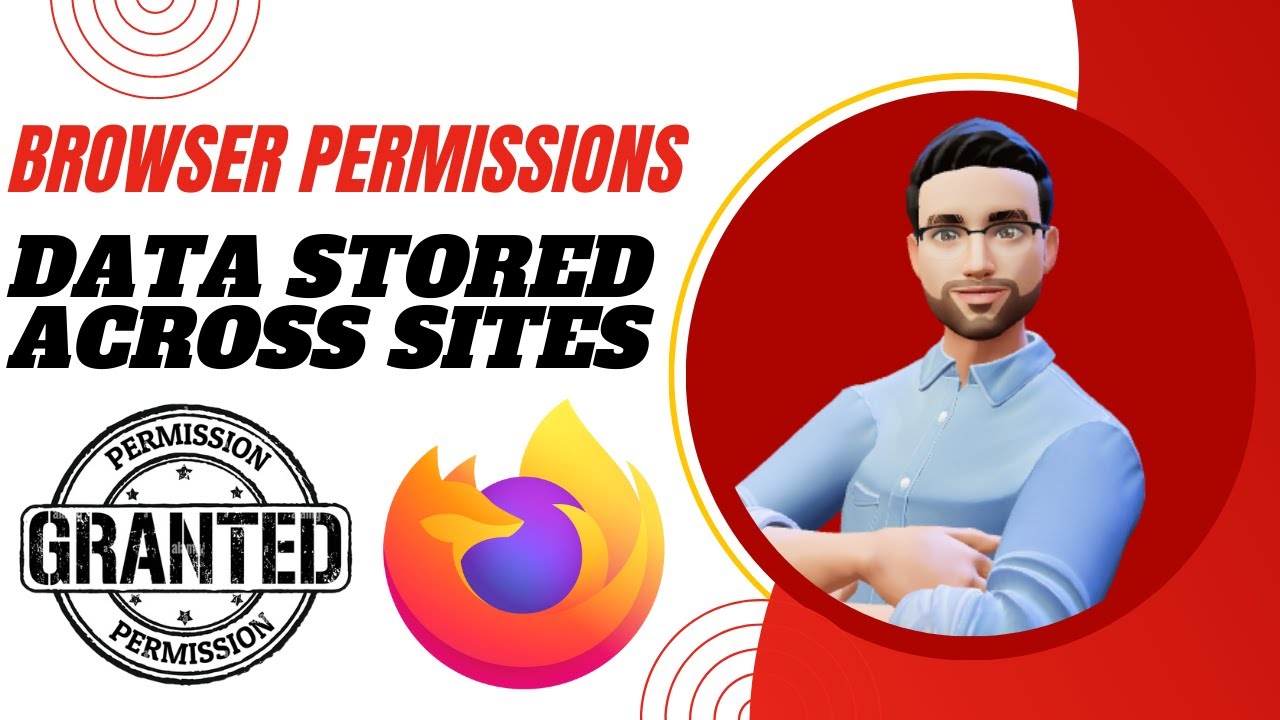 How to Manage Permissions and data stored across Sites on Mozilla Firefox Browser | Secure Your Data
