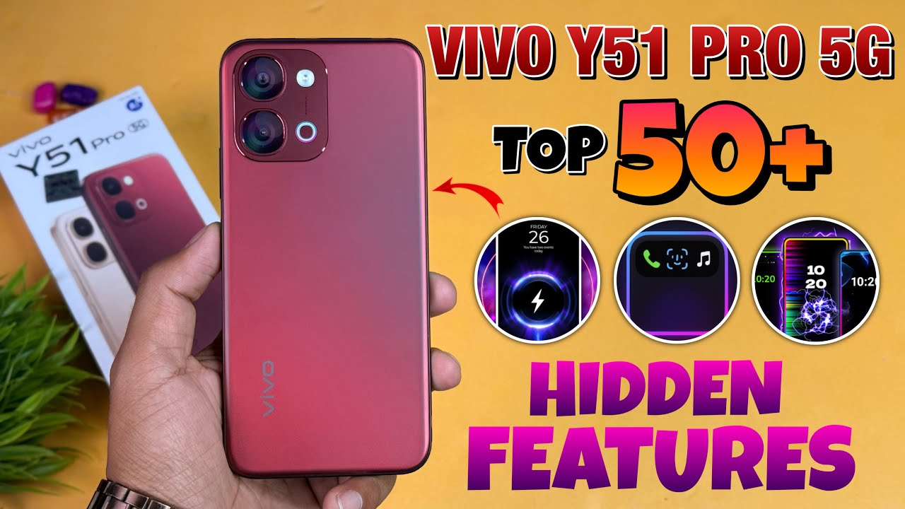 Vivo Y51 Pro 5G Top 50+++ Hidden Features | Vivo Y51 Pro Tips And Tricks | Vivo Y51 Pro 5G