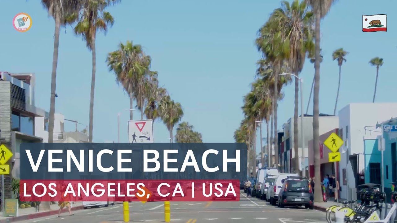 Venice Beach, Los Angeles, CA | Driving USA & CALIFORNIA