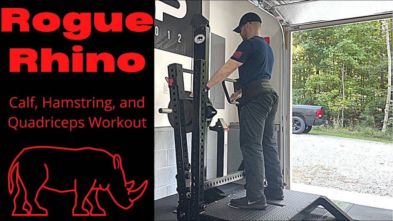Rogue Rhino Belt Squat Lower Body Workout