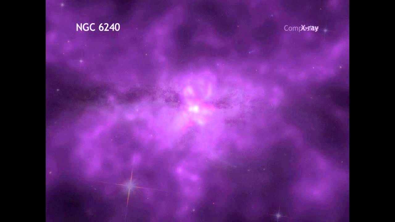 Enormous Galactic Halo Seen Around Colliding Galaxies | Video