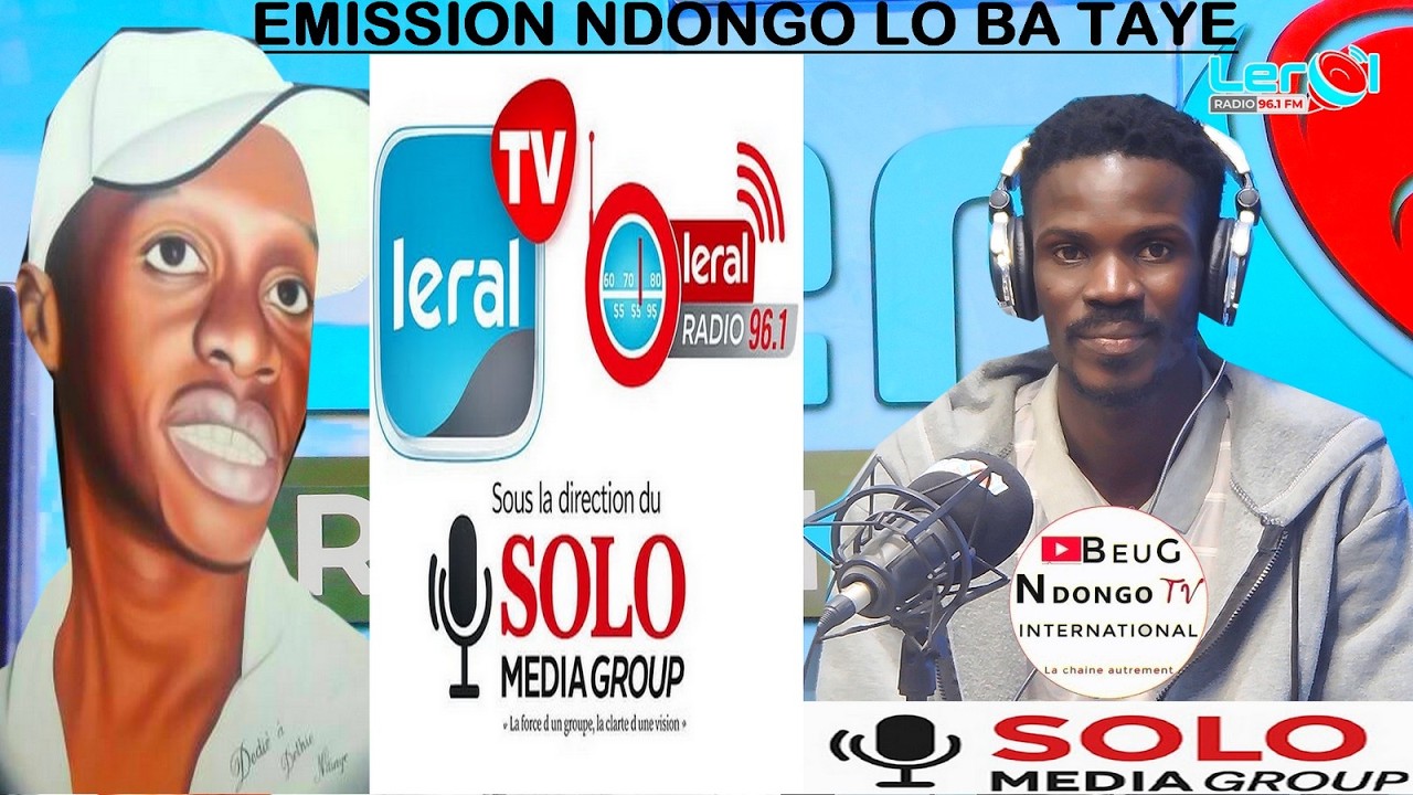🛑AFRICA7 RADIO 90.7 FM ET 96.1-Avec Dj beug Ndongo - dans Émission Ndongo Lo BaTaye-Solo Media-group