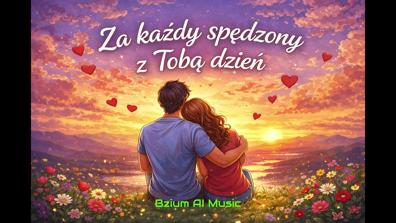 Za każdy spędzony z tobą dzień | Bzium AI Music | Romantic Live Song | AI Music 2026