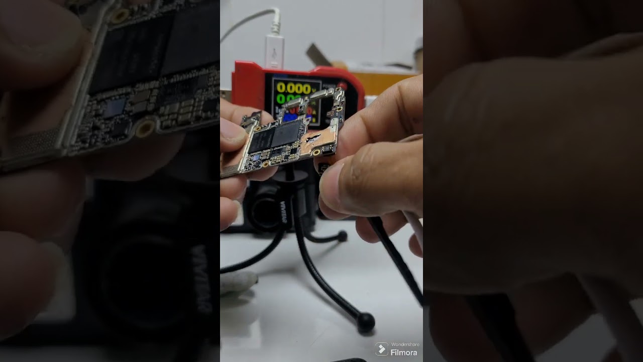 reparación Mi 11 Lite no enciende falla en soldadura de CPU