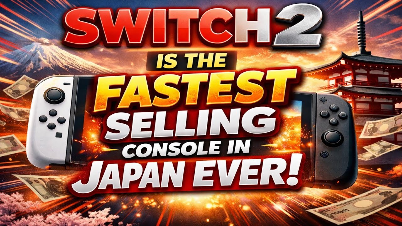Switch 2 Fastest Selling Console Ever In Japan