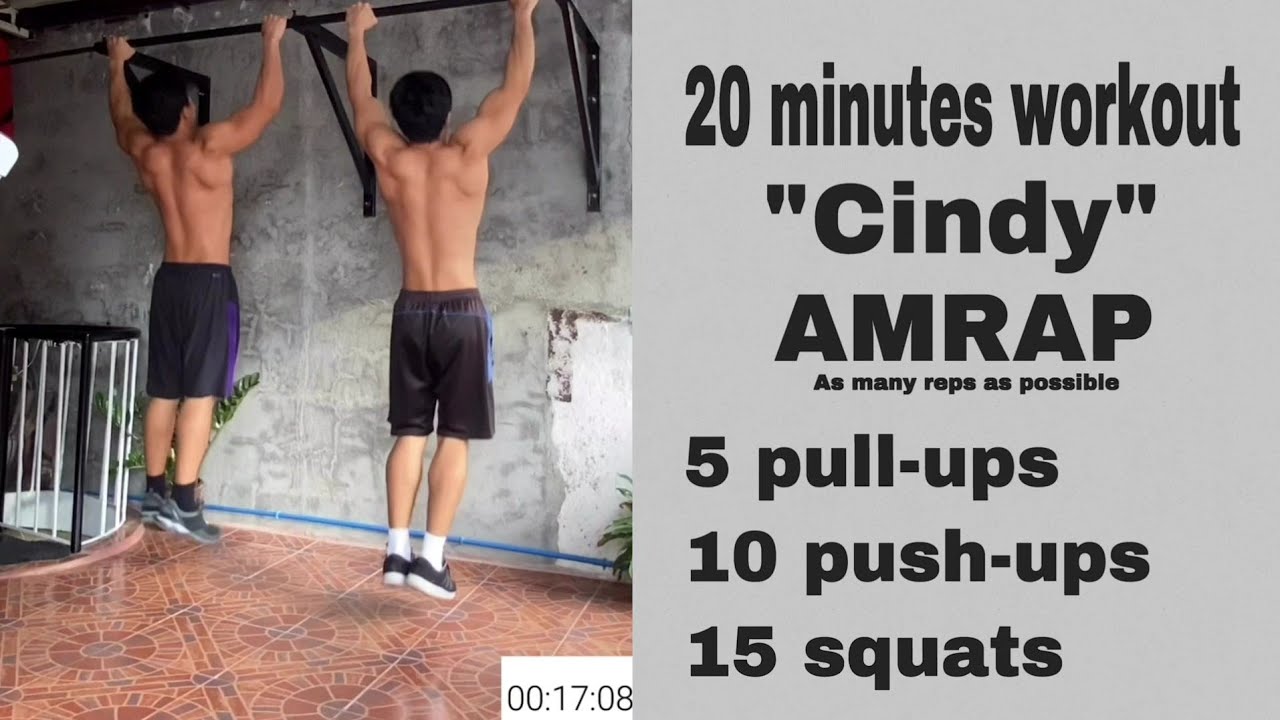 20 Minutes Workout | Cindy AMRAP | FOLLOW ALONG