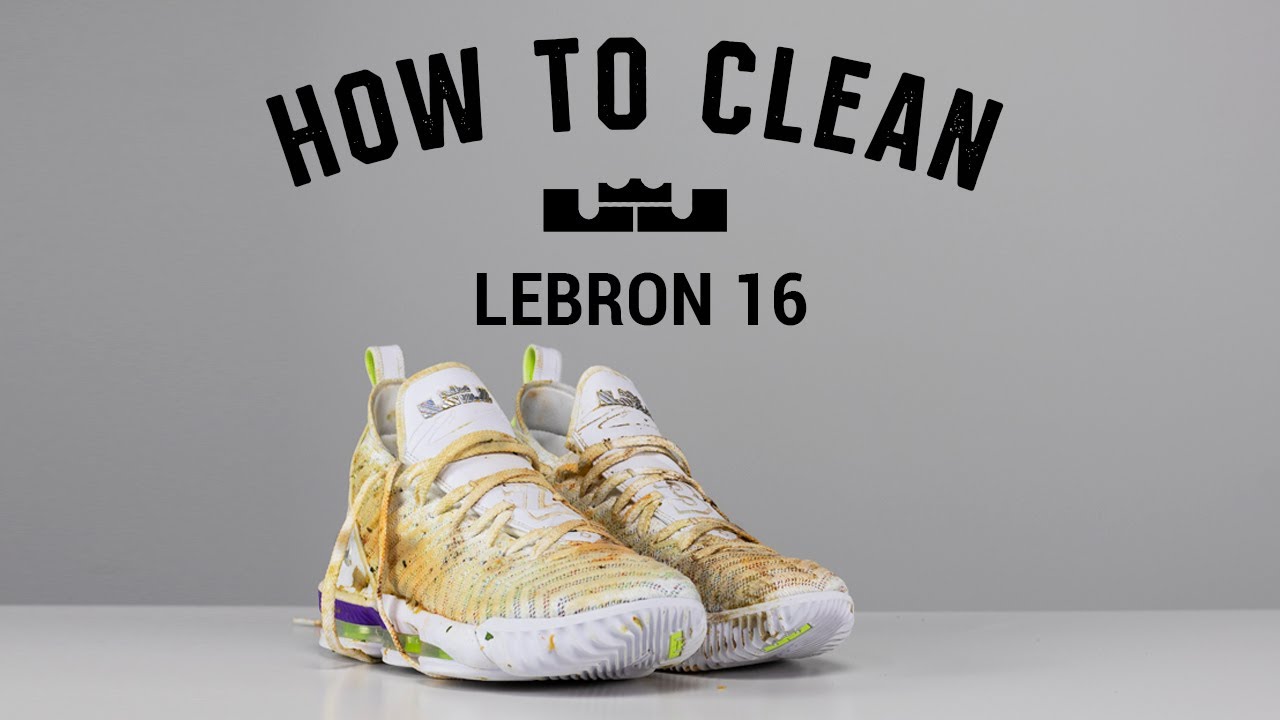 How To Clean Nike Lebron 16 Buzz Lightyear With Reshoevn8r