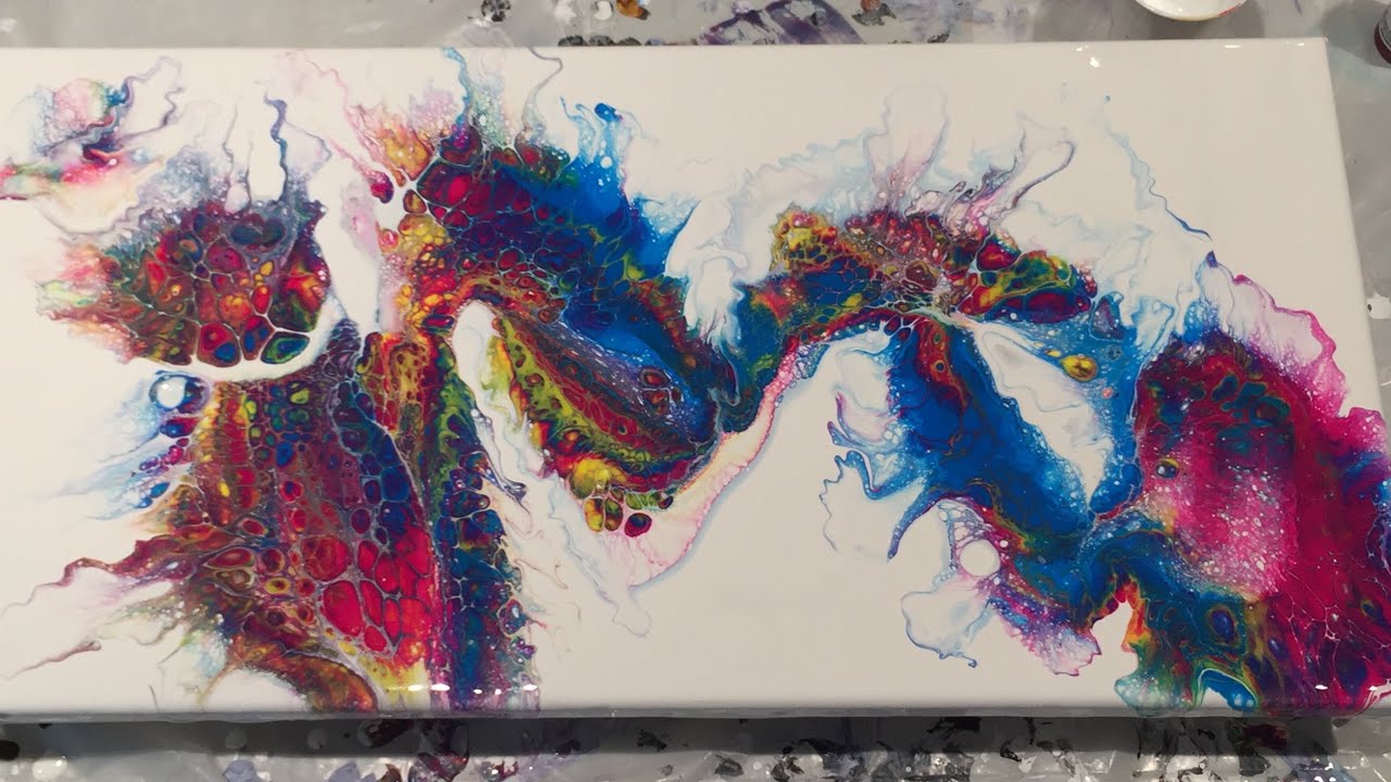 (52) Golden Fluid Acrylics Product Review Part 4: Flip and Drag - Fluid Art - Paint Pouring