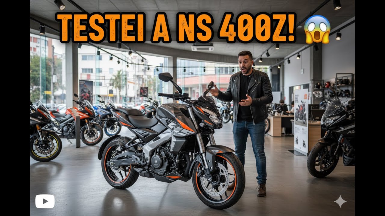VALE A PENA MESMO a NS 400Z? Veja o que achei no teste real!