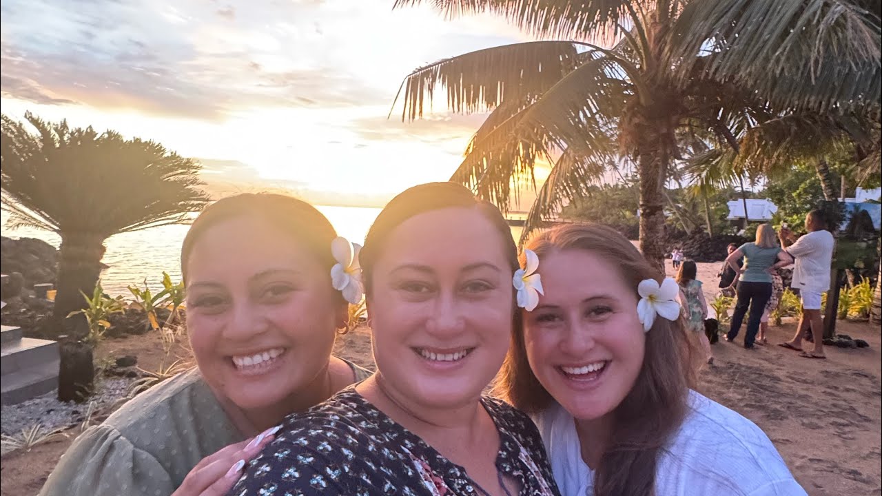 SALETOGA RESORT stay + SAMOAN BBQ Dinner with a sunset + SAMOA VLOG