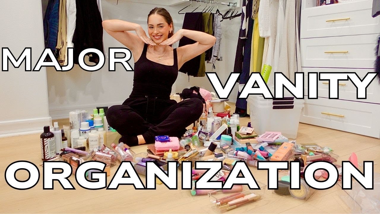 Major Vanity Organization | Makeup, Skincare & PR Decluttering