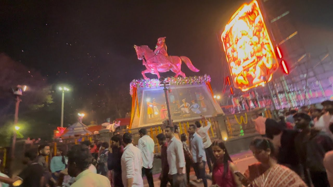 Hamare Yaha Ki Shivajayanti Celebration😇🚩Chhatrapati Shivaji Maharaj