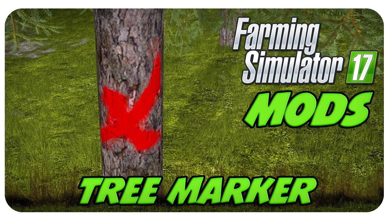 DER WICHTIGSTE MOD F&Uuml;R ALLE FORSTWIRTE!!   TreeMarker Mod 💚 | LS17 Modvorstellung